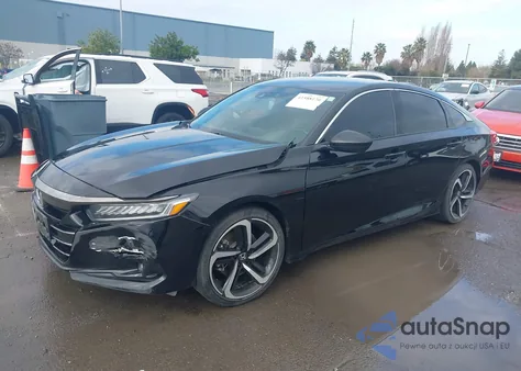 2021 Honda Accord Sport z USA, uszkodzony, nr VIN 1HGCV1F31MA079072
